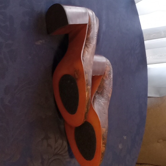 Patricia Nash Brown Heels - Picture 3 of 4